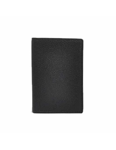 Andersons Leather Card Wallet Black pas cher