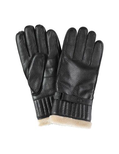 Barbour Leather Utility Glove Black plus qu'un jeu 