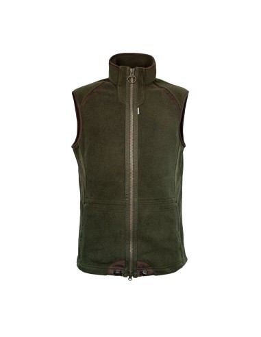 Barbour Langdale Fleece Gilet Olive Véritable concentré