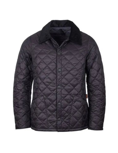 Barbour Winter Heritage Liddlesdale Quilt Jacket Black commande en ligne