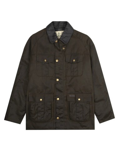 Barbour Hebden Wax Jacket Olive de France