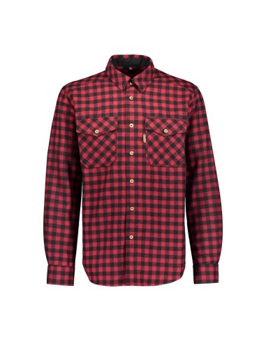 Sasta Alaska Check L/S Shirt True Red acheter en ligne