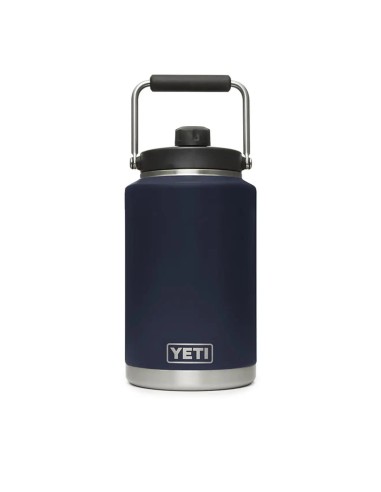 YETI Rambler Gallon Jug Navy la colonne vertébrale