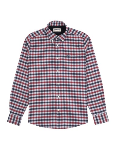 Barbour Roth Tailored Shirt Grey Marl livraison gratuite