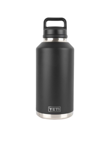 YETI Rambler 64oz Bottle Chug Black de technologie