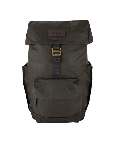 Barbour Essential Wax Backpack Olive acheter en ligne