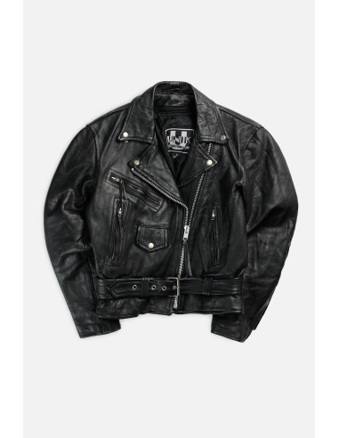 Vintage Leather Moto Jacket - Women's S en ligne des produits 