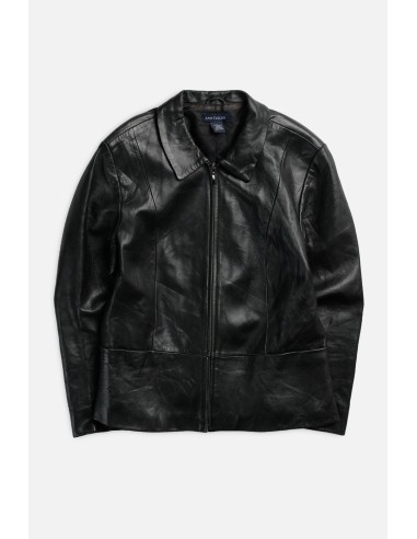 Vintage Leather Jacket - Women's L 50% de réduction en Octobre 2024