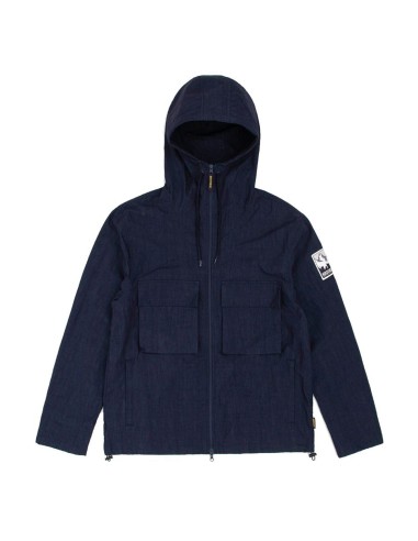 Hikerdelic Buxton Full Zip Jacket Navy paiement sécurisé