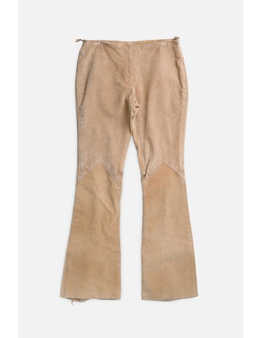 Vintage Low Rise Suede Pants - Women's S de l' environnement