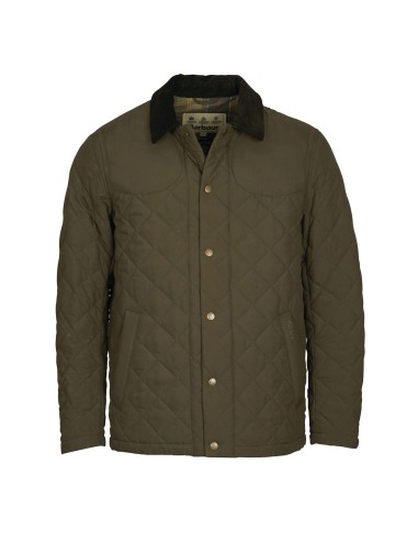 Barbour Helmsley Quilted Jacket Army Green de France