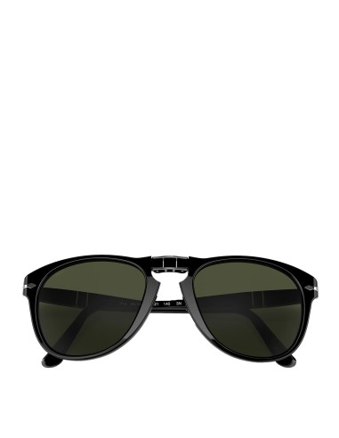 Persol 0PO0714 95/31 54 Sunglasses Black / Green ouvre sa boutique