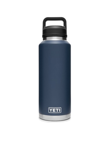 YETI Rambler 46oz Bottle Chug Navy pas cher