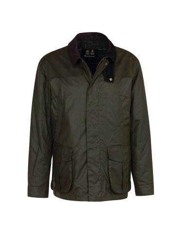 Barbour Findon Wax Jacket Archive Olive chez Cornerstreet bien 