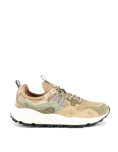 Flower Mountain Yamano 3 Man Trainers Military / Beige commande en ligne