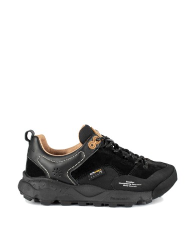 Flower Mountain Back Country Trainers Black français